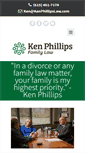 Mobile Screenshot of kenphillipslaw.com